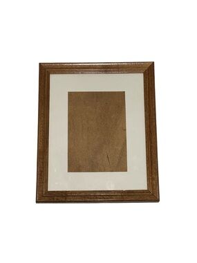 Wood Frame 5x7 Natural Brown Classic Tabletop Picture Frame